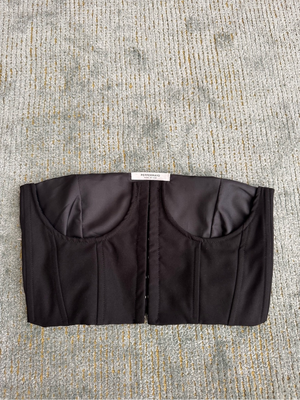 Peppermayo Black Bustier